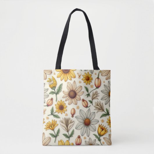 FrühlingsBlume Tasche (Vorderseite)