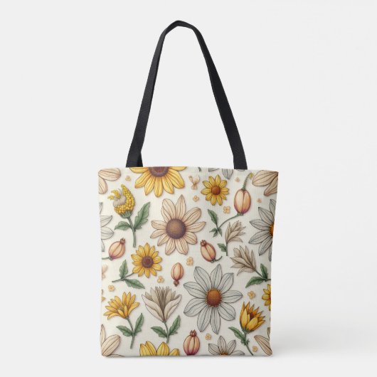 FrühlingsBlume Tasche (Rückseite)