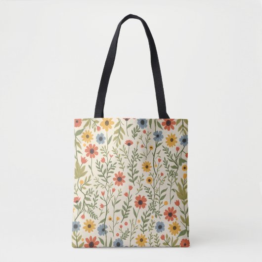 FrühlingsBlume Tasche (Vorderseite)