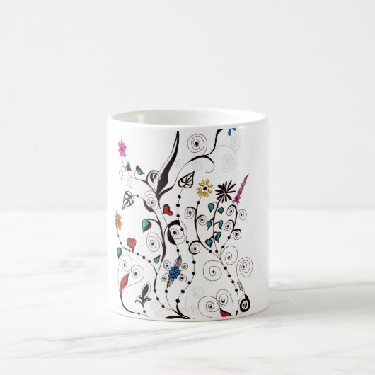 Frühlingsblumen_2 Kaffeetasse (Mittel)