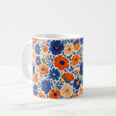 Frühlingsblumen. Anemone Kaffeetasse (Vorderseite Links)