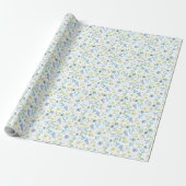 Frühlingsblumen-Arrangement Geschenkpapier (Ungerollt)
