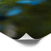 Frühlingsblumen auf dem Feld Poster (Ecke)