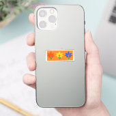 Frühlingsblumen Aufkleber (Telefon)