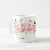 Frühlingsblumen-Baba-Kaffeetasse Kaffeetasse (Vorderseite Links)