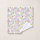 Frühlingsblumen-Badehandtuch-Set Badhandtuch Set (Waschlappen)
