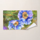 Frühlingsblumen Badehandtücher blühen Badhandtuch Set (Handtuch)