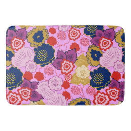 Frühlingsblumen Badematte