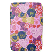 Frühlingsblumen Badematte (Vorderseite Vertikal)