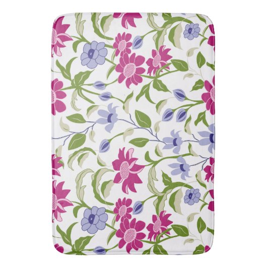 Frühlingsblumen Badematte (Vorderseite Vertikal)