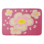 Frühlingsblumen Badematte (Vorderseite)