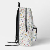 Frühlingsblumen Bedruckter Rucksack (Links)