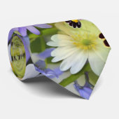 Frühlingsblumen-Binde Krawatte (Gerollt)