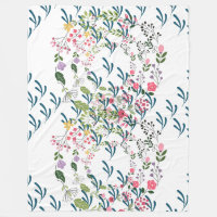Frühlingsblumen + Blatt Design Geschenk
