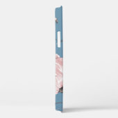 Frühlingsblumen, Blätter, nahtloses Design Case-Mate iPhone Hülle (Rückseite / Rechts)