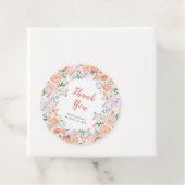 Frühlingsblumen-Blume Hochzeit Geschenkanhänger (Beispiel)