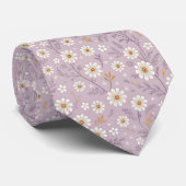 Frühlingsblumen Blumen Schlips Krawatte (Gerollt)
