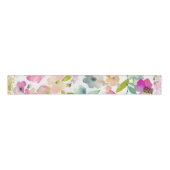 Frühlingsblumen Bunt Fröhlich Vielseitig Ripsband (Vorderseite)