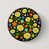Frühlingsblumen Button (Vorderseite)