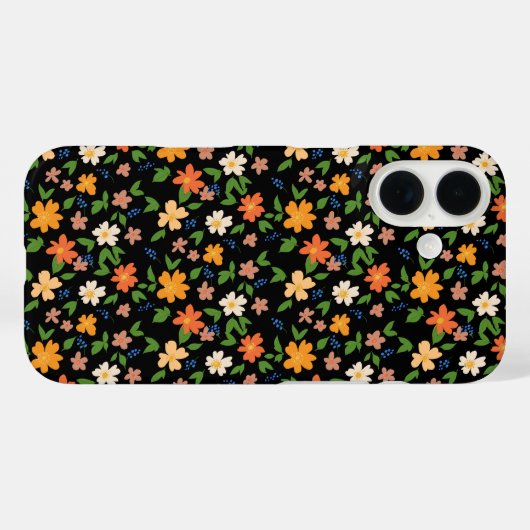 Frühlingsblumen Case-Mate iPhone Hülle (Rückseite (Horizontal))