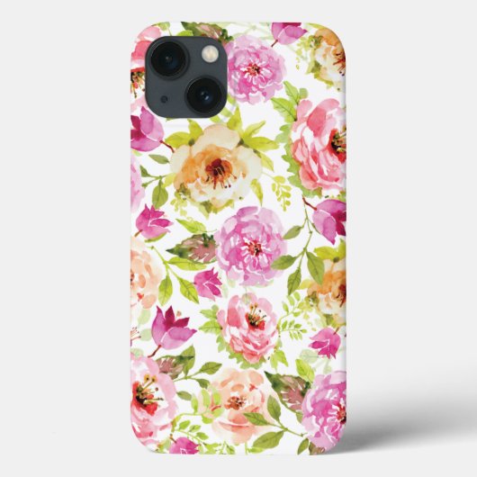 Frühlingsblumen Case-Mate iPhone Hülle (Rückseite)