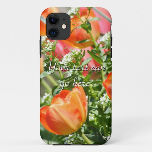 Frühlingsblumen Case-Mate iPhone Hülle (Rückseite)