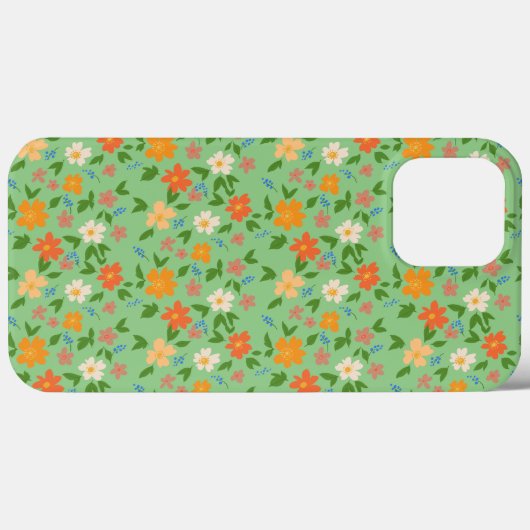 Frühlingsblumen Case-Mate iPhone Hülle (Rückseite (Horizontal))