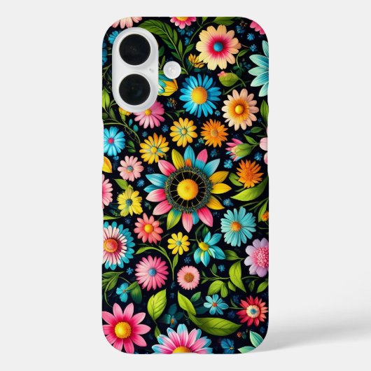 Frühlingsblumen Case-Mate iPhone Hülle (Rückseite)