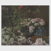 Frühlingsblumen - Claude Monet Geschenkpapier (Flach)