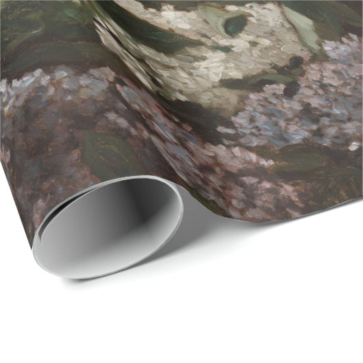 Frühlingsblumen - Claude Monet Geschenkpapier (Rolleneckpunkt)