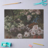 Frühlingsblumen - Claude Monet Seidenpapier (Basteln)