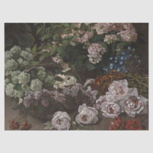 Frühlingsblumen - Claude Monet Seidenpapier