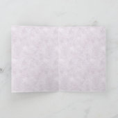 Frühlingsblumen. Crocuses and vergget-me-not-card Karte (Innenseite)