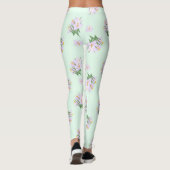Frühlingsblumen Crocuses Leggings (Rückseite)