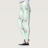 Frühlingsblumen Crocuses Leggings (Links)