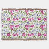 Frühlingsblumen Decke (Vorderseite)