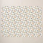 Frühlingsblumen-Decke Sherpadecke (Vorderseite (Horizontal))