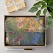 Frühlingsblumen-Decoupage Seidenpapier (Geschenk)
