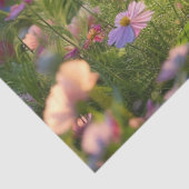 Frühlingsblumen-Decoupage Seidenpapier (Ausschnitt)
