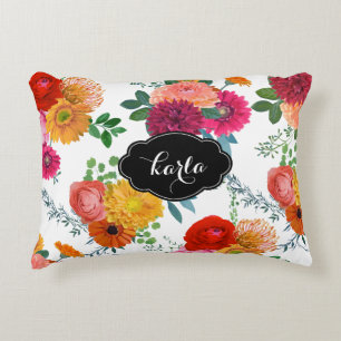 Frühlingsblumen Dekokissen