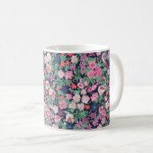 Frühlingsblumen Design. Nahtlose Blumenmuster. Pl Kaffeetasse (VorderseiteRechts)
