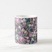 Frühlingsblumen Design. Nahtlose Blumenmuster. Pl Kaffeetasse (Mittel)