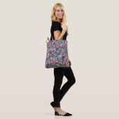 Frühlingsblumen Design. Nahtlose Blumenmuster. Pl Tasche (Am Model)