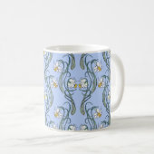 Frühlingsblumen. Die Blume sind in einen Kaffeetasse (VorderseiteRechts)