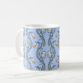 Frühlingsblumen. Die Blume sind in einen Kaffeetasse (Vorderseite Links)