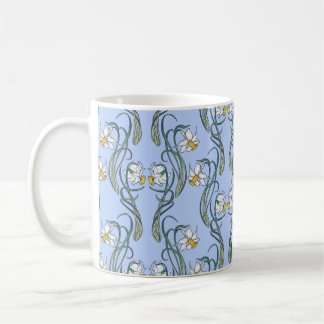 Frühlingsblumen. Die Blume sind in einen Kaffeetasse
