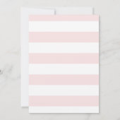 Frühlingsblumen Doodle Chic Hochzeit Einladung (Rückseite)