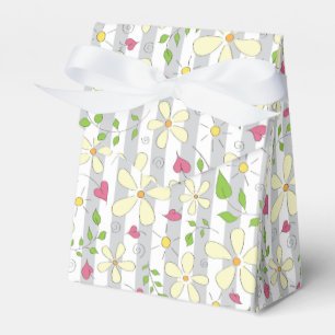 Frühlingsblumen Doodles Cartoon Sommersonne Geschenkschachtel