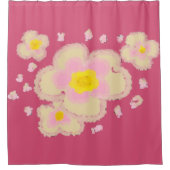 Frühlingsblumen Duschvorhang (Vorderseite)