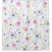 Frühlingsblumen Duschvorhang (Vorderseite)